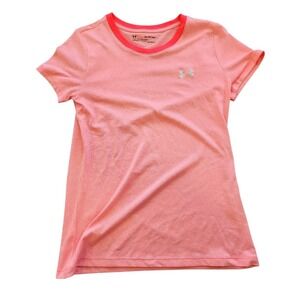 Under Armour Heatgear Shirt Top Womens Size XS Loose Fit Athletic Tee Athleisure